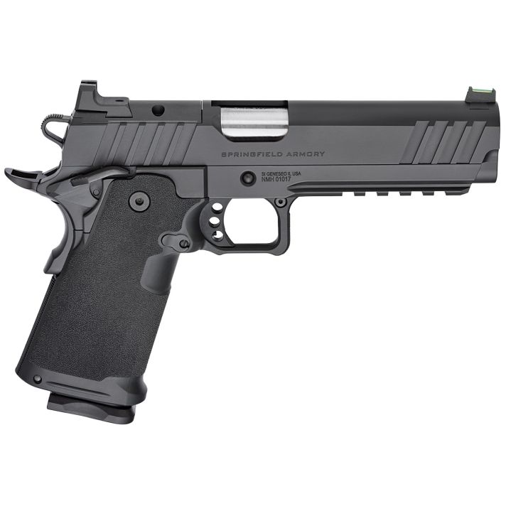 Springfield Armory PH9119AOSLC 1911 DS Prodigy 9mm 10+1 5" Black Cerakote Optic Ready/Serrated Carbon Steel Slide Black Cerakote Polymer Grip Ambidextrous