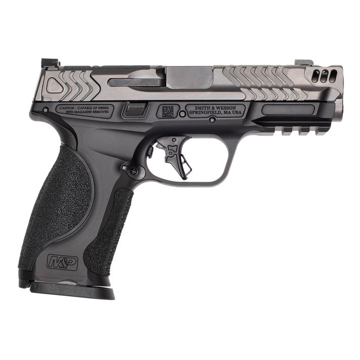 Smith & Wesson 13987 M&P M2.0 Metal Full Size Frame 9mm Luger 17+1 4.22" Black Armornite Stainless Steel Barrel Gray Armornite Optic Cut/Serrated Stainless Steel Slide Black Aluminum Black Polymer Gri