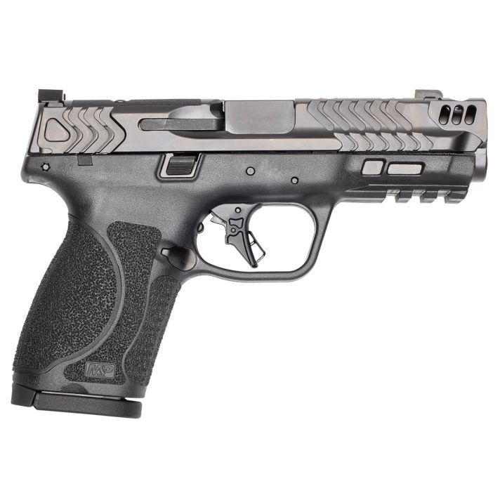 Smith & Wesson 13989 M&P9 2.0 Compact Frame 9mm 15+1 4.22" Stainless Armornite Gray Stainless Steel Slide Black Textured Grip