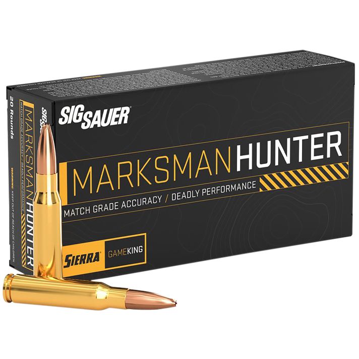 Sig Sauer E7RMGK16020 Marksman Hunter7mmRem 160gr 20 Per Box/10 Case
