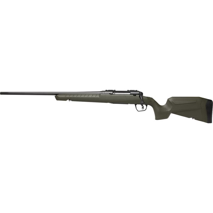 Savage Arms 32078 Axis 2400 Legend 4+1 20" Matte Black Sporter Barrel, Matte Black Drilled & Tapped Steel Receiver, Fixed Green Synthetic Stock, Left Hand