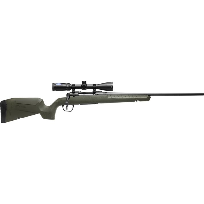 Savage Arms 32156 Axis 2 XP Combo Full Size 400 Legend 4+1 20" Black Sporter Barrel, Black Carbon Steel Receiver Drilled & Tapped, OD Green Fixed Synthetic Stock, Weaver 3-9x40mm Scope, Right Hand