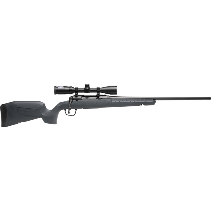 Savage Arms 32174 Axis 2 XP Combo Full Size 6.5 Creedmoor 4+1 22" Black Sporter Barrel, Black Carbon Steel Receiver Drilled & Tapped, Gray Fixed Synthetic Stock, Weaver 3-9x40mm Scope, Right Hand