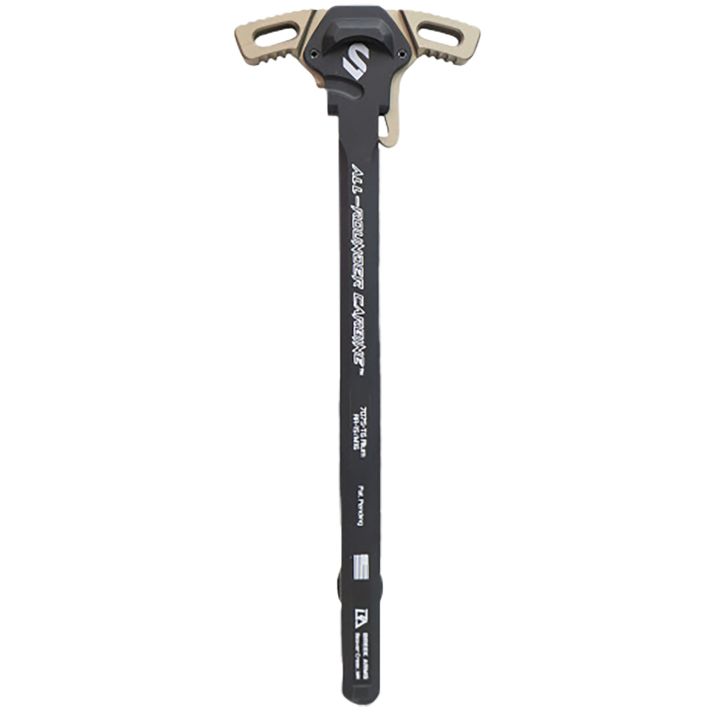 Lead & Steel Llc LS-CHODE-FDE Charging HandleAR-15/M16 Flat Dark Earth Type 3 Hard Anodize 7075-T6 Aluminum