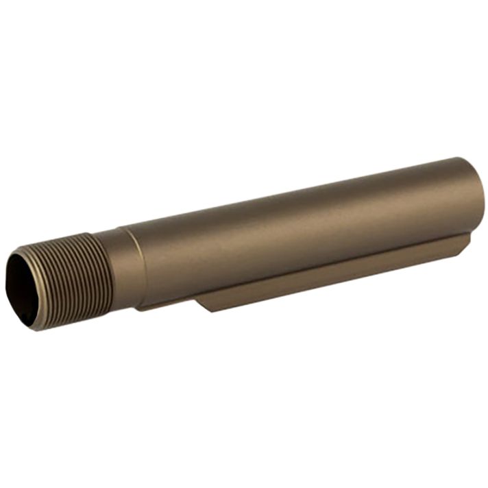 Lead & Steel Llc ARC-BT-7075-FDE Mil-Spec Buffer Tube 7075 T-6 Aluminum Flat Dark Earth AR-15 Carbine