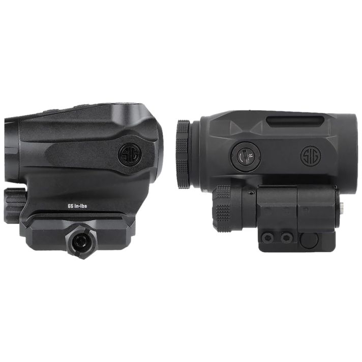Sig Sauer Electro-Optics SORJ5X201 Romeo5XDR w/Juliet5 Micro Magnifier Black 1x20mm/5x24mm, 2 MOA Red Dot/65 MOA Circle Multi Reticle