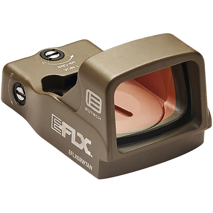 Eotech EFLX3RWTAN EFLX Mini Reflex SightTan 1 x 3 MOA Red Dot