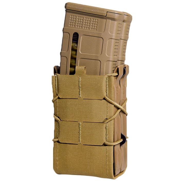 High Speed Gear 242R00CB TACO Gen 2 X2R Coyote Brown Nylon MOLLE Compatible w/ Rifle