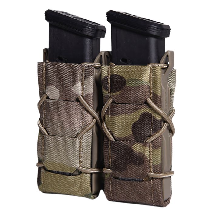 High Speed Gear 24PT02MC TACO Gen 2 Double Pistol Multi-Cam Nylon MOLLE Compatible w/ Pistol