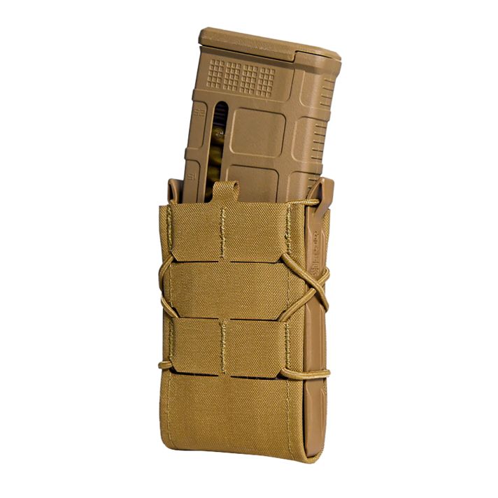 High Speed Gear 24TA00CB TACO Gen 2 Rifle Coyote Brown Nylon MOLLE Compatible w/ Rifle