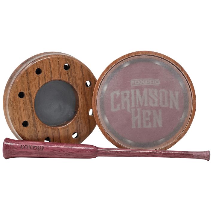 Foxpro CRIMSONTIP Crimson Tip Friction Turkey Sounds Cherry Wood