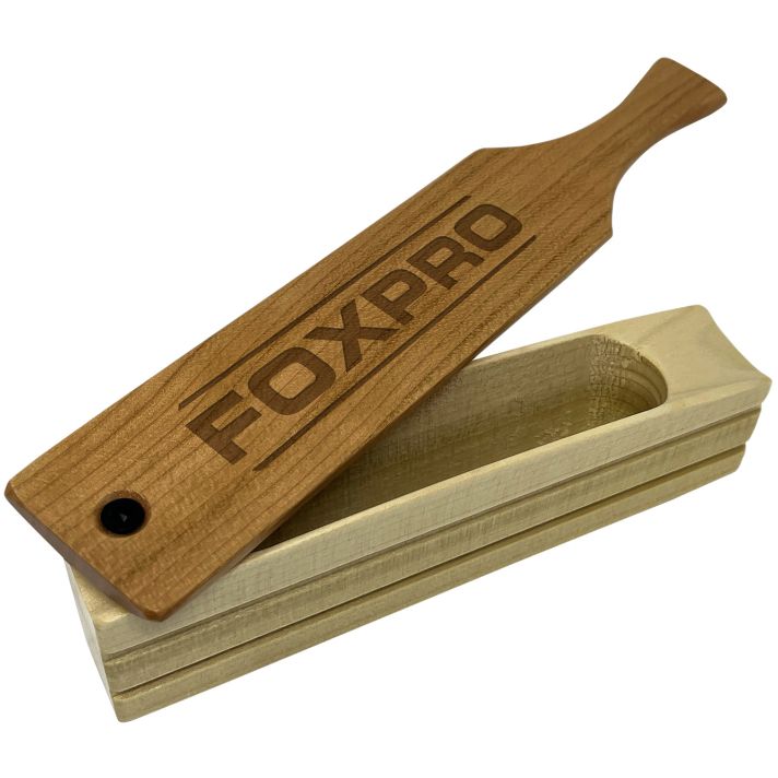Foxpro POPLARWATERPROOFBOX Popbox Box Call Turkey Sounds Brown