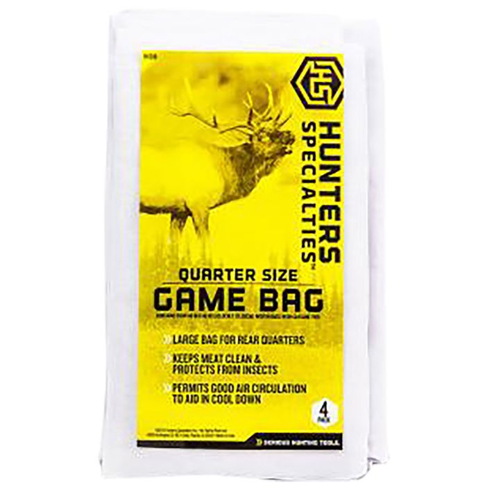 Hunters Specialties HS01238 Quarter Size Game Bag 4Pack