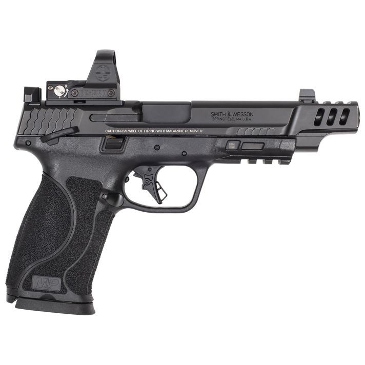 Smith & Wesson 14374 M&P M2.0Full Size Frame 10mm Auto 15+1 5.60" Black Polymer Grip w/Leupold Deltapoint Pro