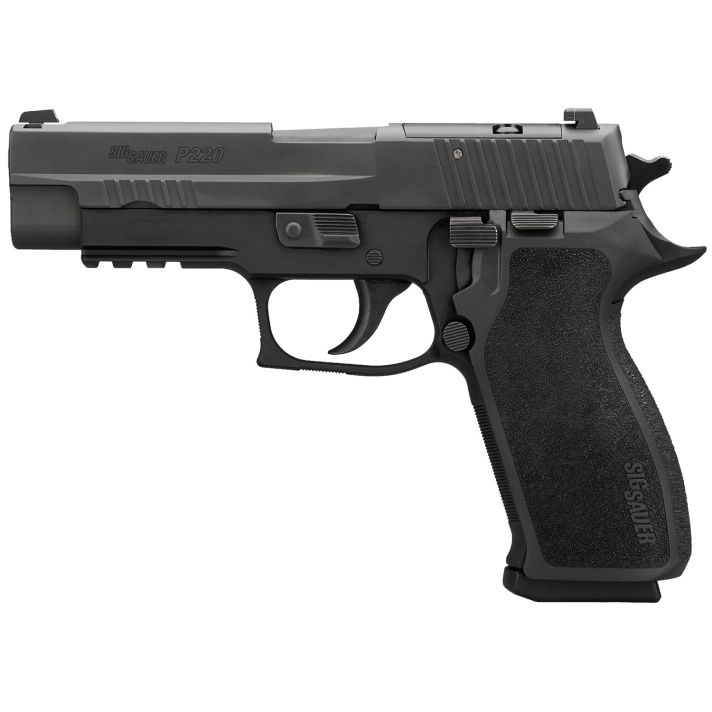 Sig Sauer 220R45BSER2 P220Full Size Frame 45 ACP 4.40" Nitron Stainless Steel Slide Black Anodized Black E2 Grip