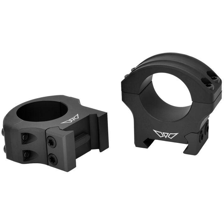 Warne 8501M HyperLiteMatte Black MagnaFusion Alloy 1" Tube Medium Maxima/Weaver/Picatinny