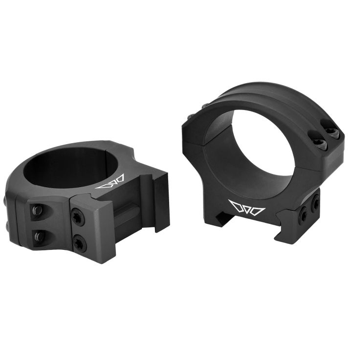 Warne 8513M HyperLite Hyperlite Matte Black MagnaFusion Alloy 30mm Tube Low Maxima/Weaver/Picatinny