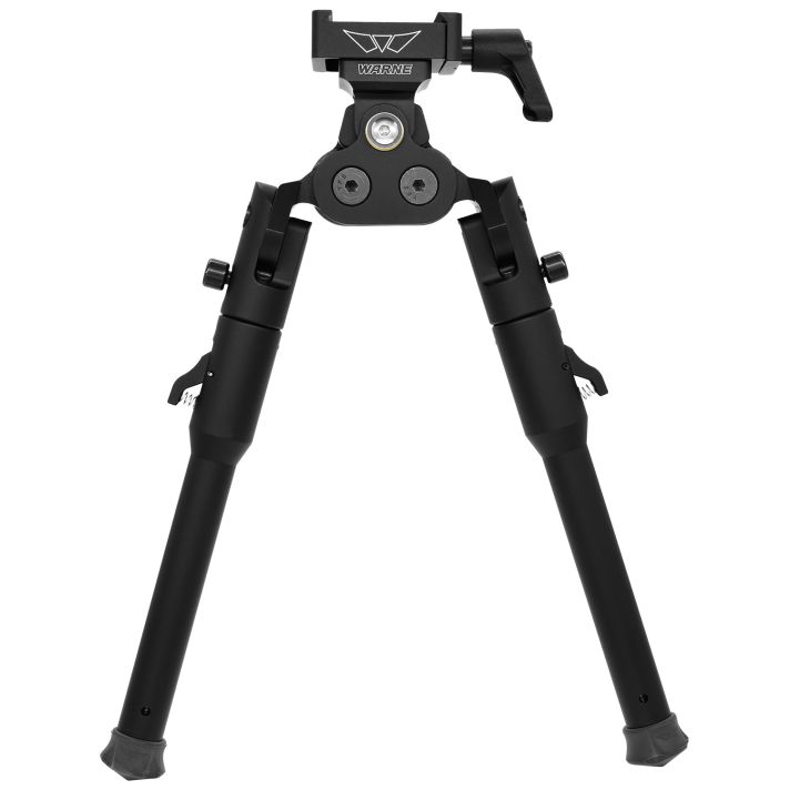 Warne 7922M Skyline Pro BipodBlack Anodized ARCA Interface Head with Lite Legs