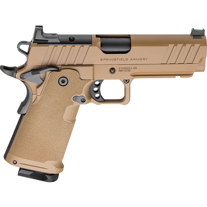 Springfield Armory PH9117AOSCBLC 1911 DS Prodigy 9mm 10+1 4.25" Coyote Brown Cerakote Optic Ready Carbon Steel Slide Polymer Grip