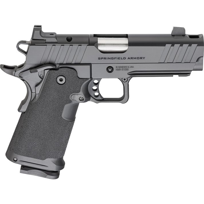Springfield Armory PH9117AOSCOMP Prodigy DS9mm Luger 20+1 4.25" Stainless Match Grade Bull Barrel, Black Cerakote Optic Ready Carbon Steel Slide & Frame w/Beavertail, Black Polymer Grip