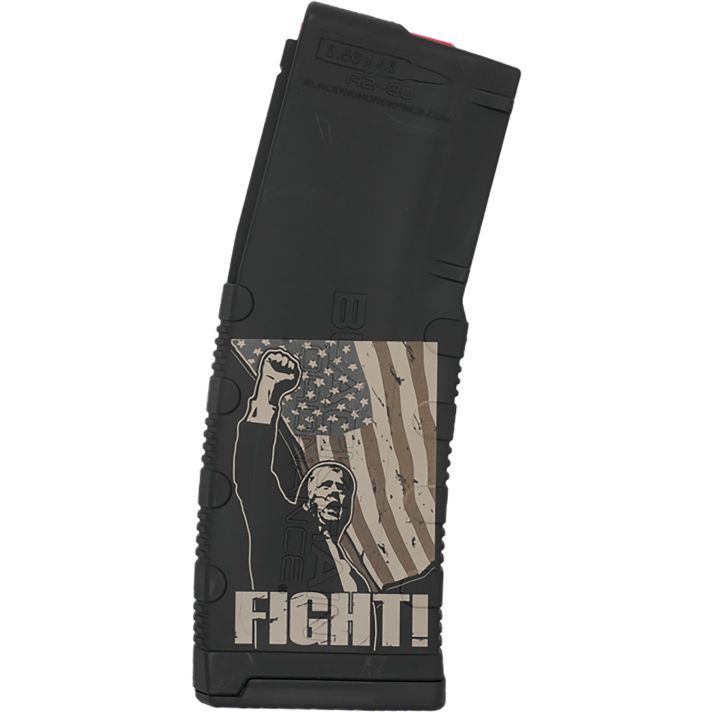 Black Rain Ordnance MAG30TRUMPFIGHT Magazine30rd 223Rem/5.56NATO Fits Magazine Black Polymer