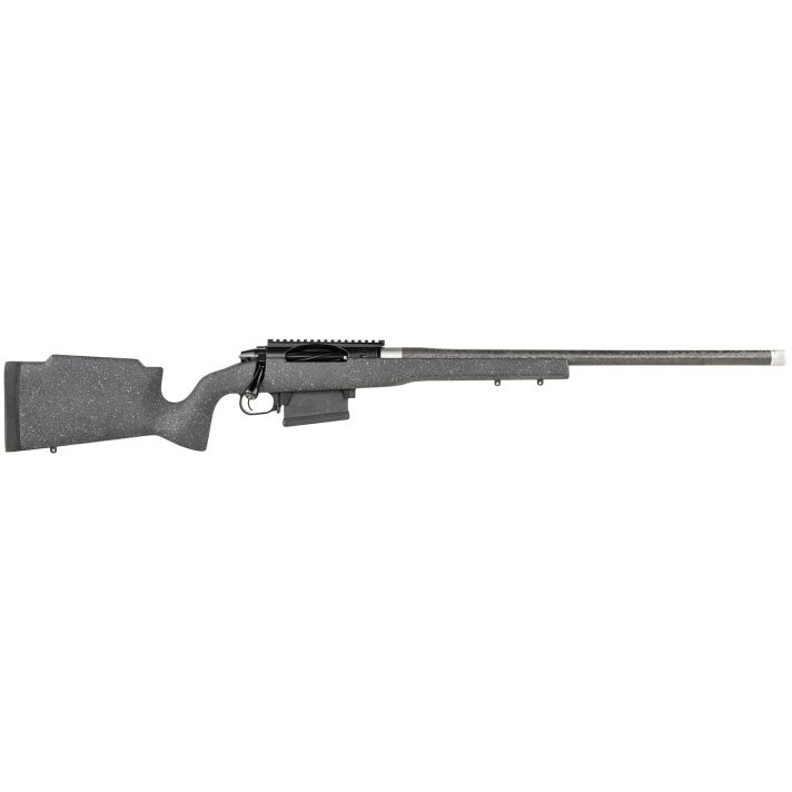 Proof Research 137871 Elevation MTR 2.0 7mm Rem 22" Carbon Fiber Wrapped Match Grade Threaded Barrel, Black Cerakote Picatinny Rail Steel Receiver, Fixed Proof Black Granite Carbon Fiber Stock