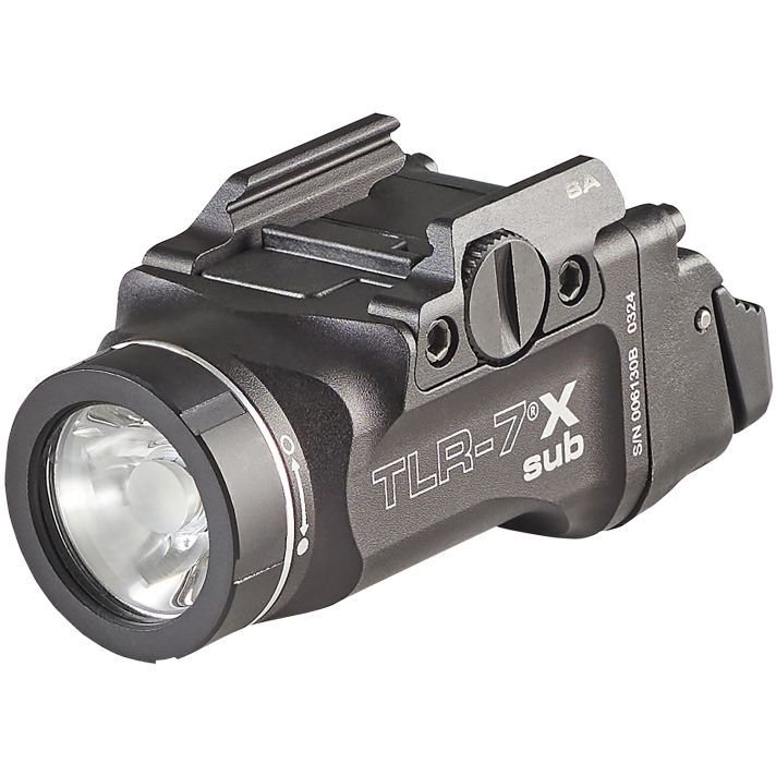 Streamlight 69408 TLR-7 X Sub USBBlack Anodized 500 LumensWhite LED Springfield Armory Hellcat