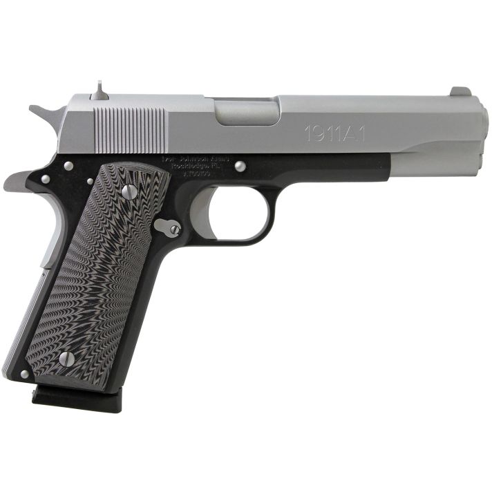 IVER 1911A1TT 45 5IN GVRN TWO TONE