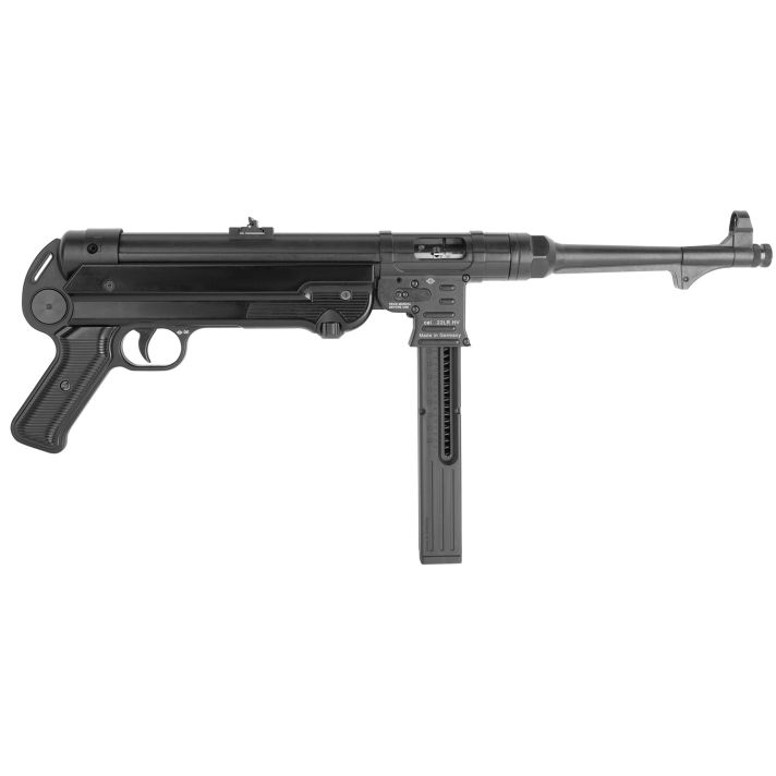 Blue Line Solutions 4400018 Mauser MP40P 22 LR 23+1 10" Black Polymer Grip