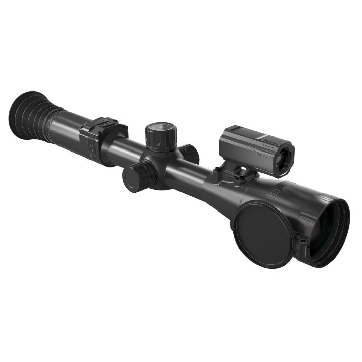 PARD PA450/LRF Pantera 480 LRF Thermal Black 3.3x50mm Multi Reticle, Digital 2x/4x/6x/8x Zoom 640x480, 12 Microns, 50 Hz Resolution