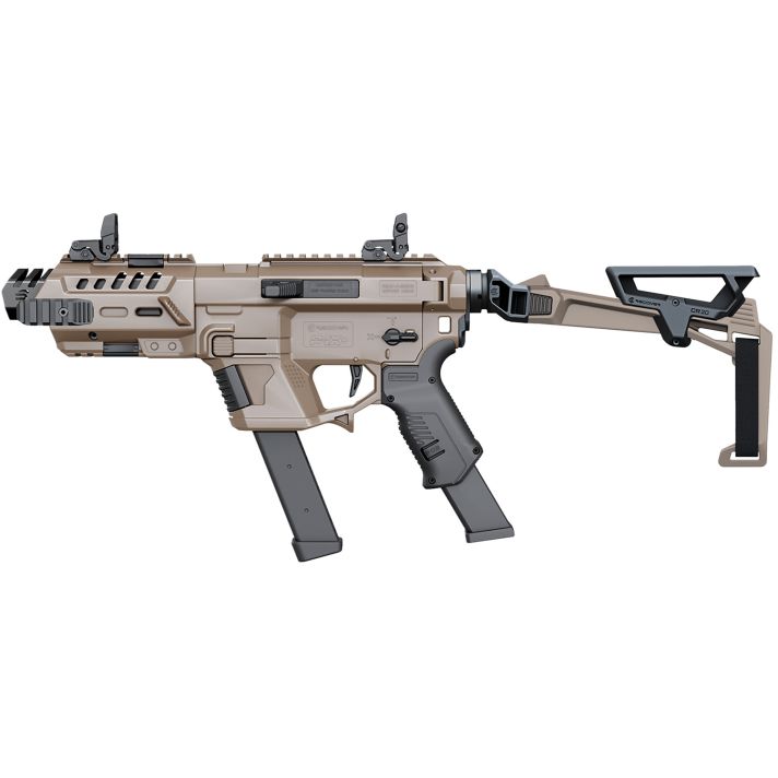 Recover Tactical PIXPBFBR02 P-IX+BasicPG9 Folding Brace Metal Front Guard Tan