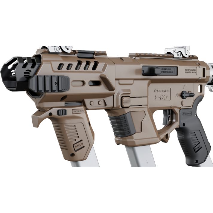 Recover Tactical PIXPMG02 P-IX+MGPG9 SR20 Metal Front Guard Tan