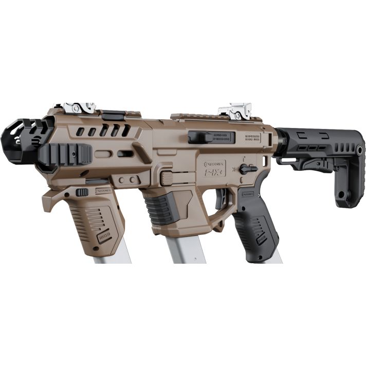 Recover Tactical PIXPMGST02 P-IX+MGPG9 SR20 Metal Front Guard Buffer Tube Tan