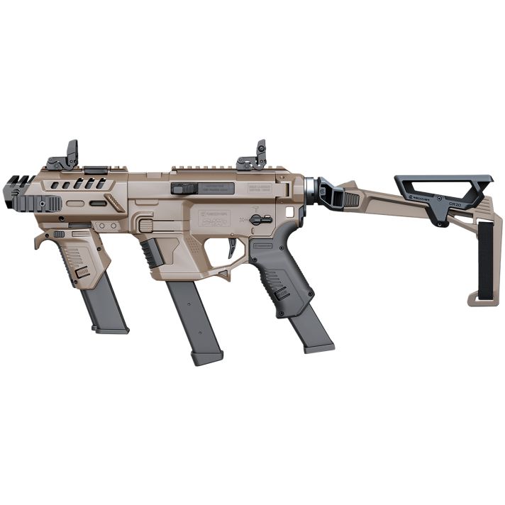Recover Tactical PIXPMGFBR02 P-IX+MGPG9 SR20 Metal Front Guard Folding Brace Tan