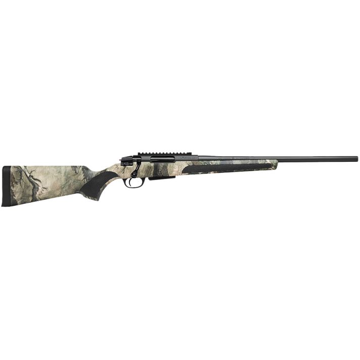 Stevens 19479 334 Bolt Action 270 Win 3+1 20" Camo/Dark Gray Carbon Steel Receiver Integrated Recoil Lug Ergonomic/Recoil PadSynthetic Stock Picatinny Rail Right Hand