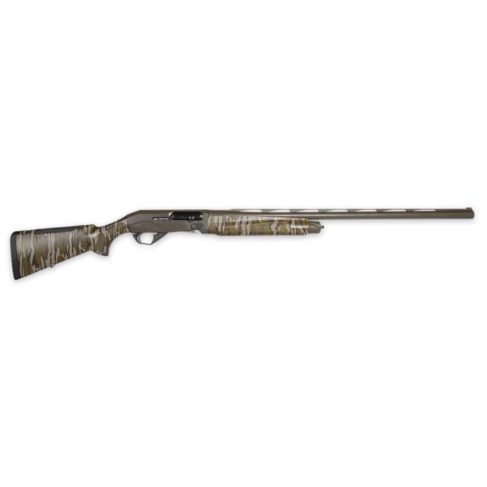 Weatherby XBL1228SMG SorixFull Size 12 Gauge 3.5" 2+1 28" Vent Rib Barrel & Drilled & Tapped Steel Receiver, Mossy Oak Bottomland Synthetic Stock w/Adj Shim, Ambidextrous