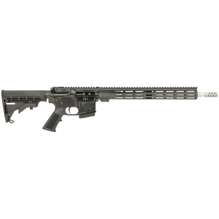 Great Lakes Firearms GL15400SS GLFA400 Legend 5+1 Stainless Threaded Barrel, Black Cerakote Picatinny Rail Aluminum Receiver, M-LOK Handguard, Black Synthetic Stock, Mil-Spec Grip