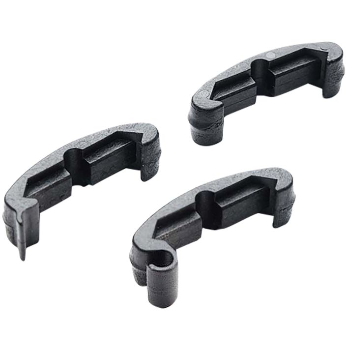 Larue Tactical LT708BLK IndexClips Rail Covers Low Profile Black Polymer Fits AR-15 1913 Picatinny Rail Mount