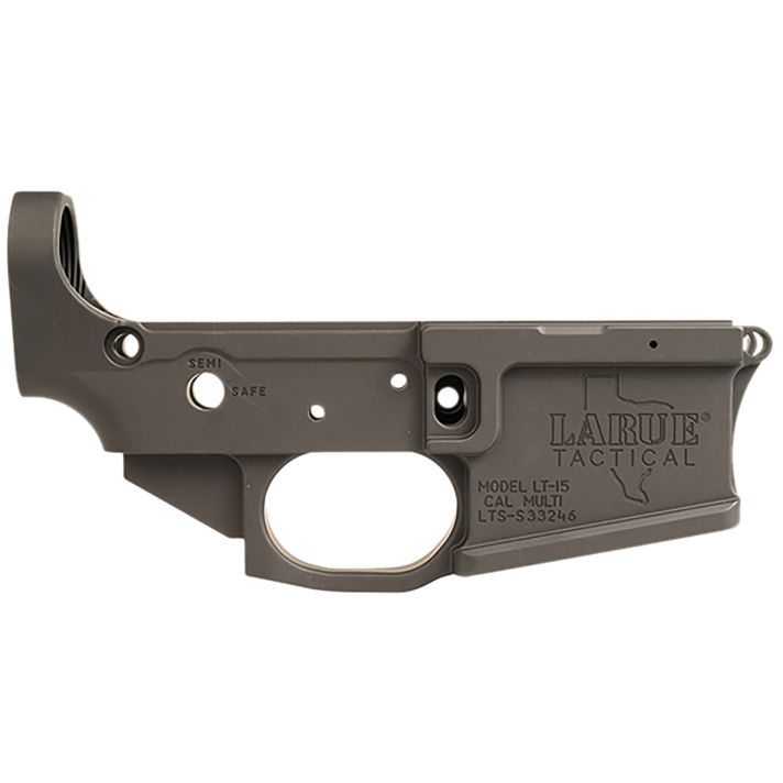 Larue Tactical LT15X01BLK Stripped Lower Receiver