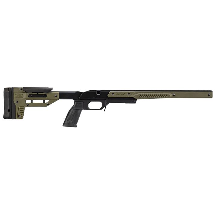 Mdt Sporting Goods Inc 104218ODG Oryx Chassis OD Green 6061-T6 Aluminum Fits Howa 1500 LA/ Weatherby Vanguard LA