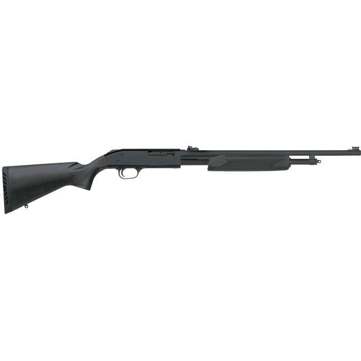 Mossberg 50165 500 Bantam Slugster 410 Gauge Pump 3" 5+1 20" Matte Blued Steel Barrel, Matte Blued Steel Receiver, Fixed Synthetic Stock, Cylinder Bore Choke