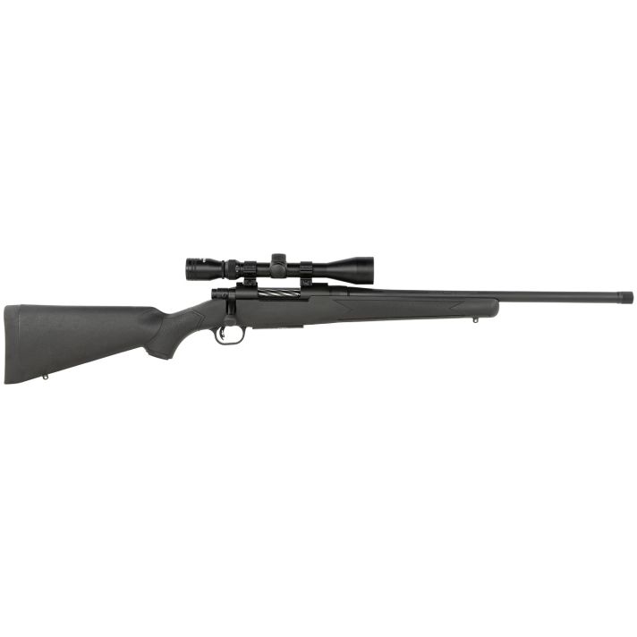 Mossberg 28212 PatriotFull Size 400 Legend 4+1 20" Matte Blued Fluted Threaded Barrel, Drilled & Tapped Matte Blued Stainless Steel Receiver, Black Fixed Synthetic Stock 3-9x40mm Duplex, Right Hand