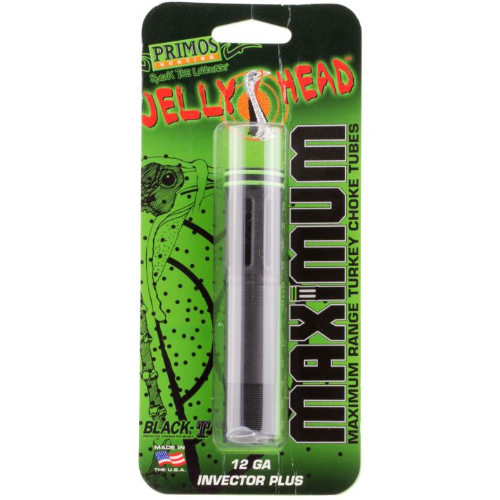 Primos 69404 JellyHead MaximumBrowning Invector-Plus 12 Gauge Turkey Steel Black-T Coating