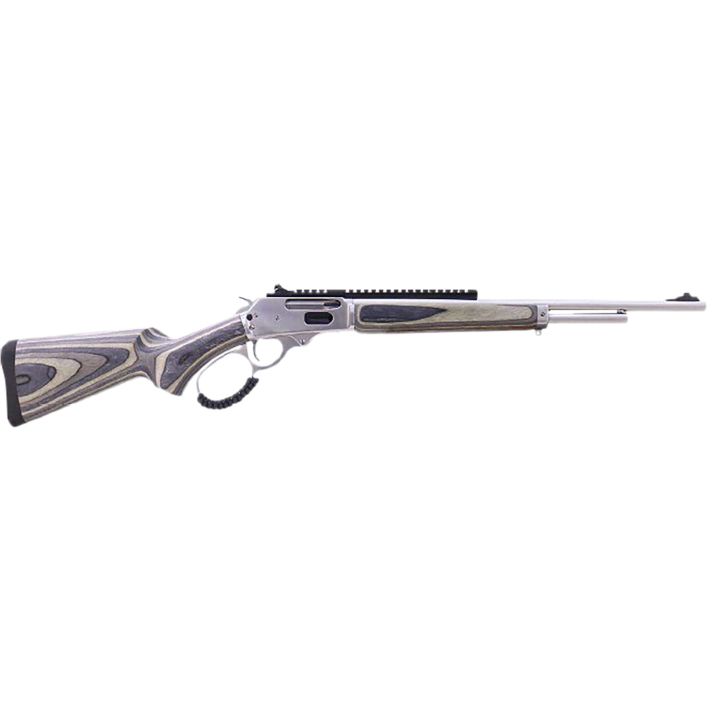 Rossi 950444189LW R95444 Marlin 5+1 18" Matte Stainless Threaded Barrel, Stainless Polished Stainless Steel Receiver, Fixed Laminate Stock