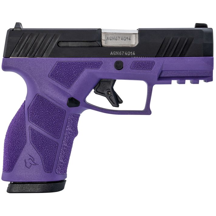 Taurus 1-GX2931DP-10 GX29mm 10+1 3.37" Matte Stainless Steel Barrel, Matte Black Serrated Stainless Steel Slide, Dark Purple Polymer Frame w/Picatinny Rail, Polymer Grip