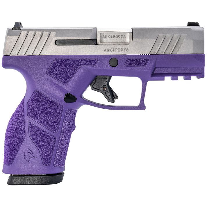 Taurus 1-GX2939DP GX29mm 13+1 3.37" Matte Stainless Steel Barrel, Matte Serrated Stainless Steel Slide, Dark Purple Polymer Frame w/Picatinny Rail, Polymer Grip