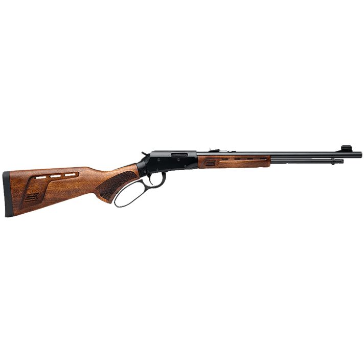 Savage Arms 46120 Revel Deluxe Full Size 22 WMR 9+1 18" Black Satin Threaded Barrel, Black Cerakote Drilled & Tapped Aluminum Receiver, Satin Walnut Fixed Stock, Right Hand