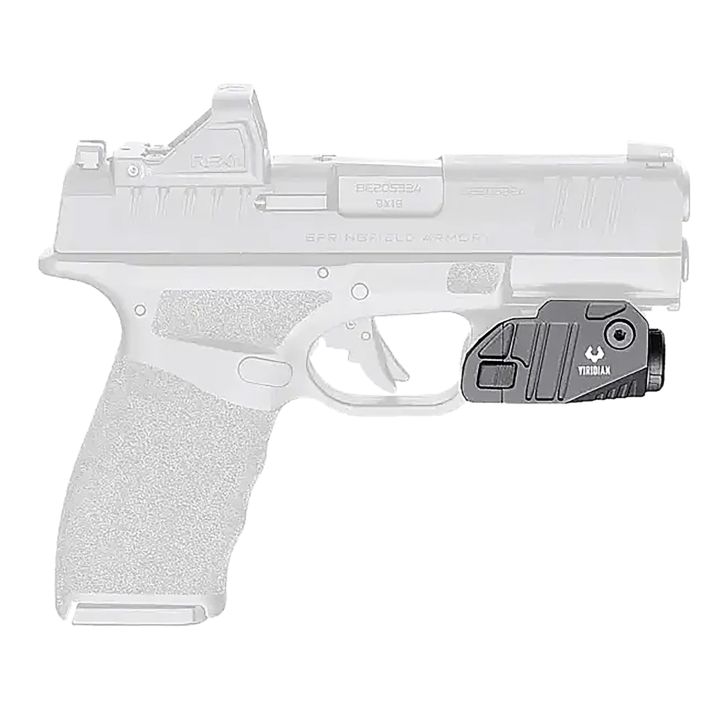 Viridian 9300048 CTL Custom for Springfield Hellcat ProBlack Anodized 525 Lumens White LED