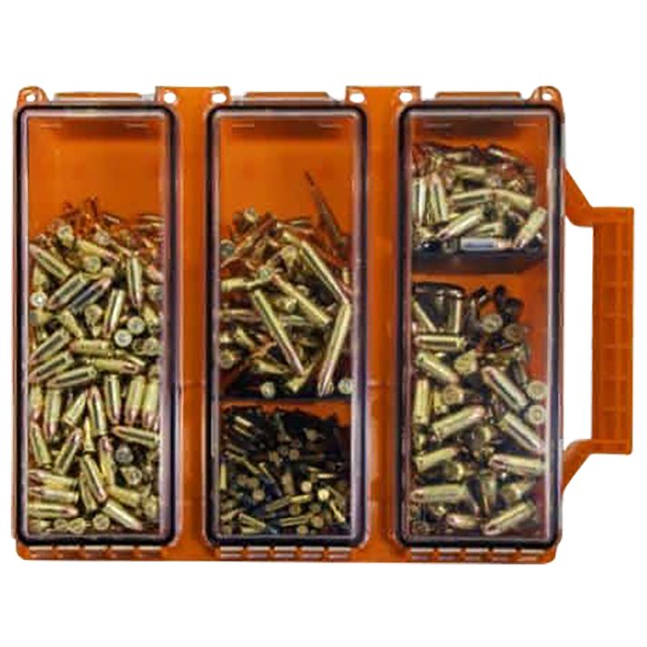 Berry's 88664 Tri-Can Triple Ammo Can Orange Plastic