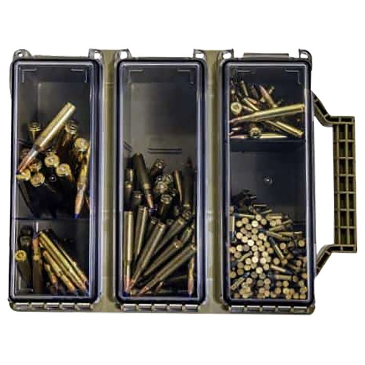Berry's 33805 Tri-Can Triple Ammo Can Tan Plastic